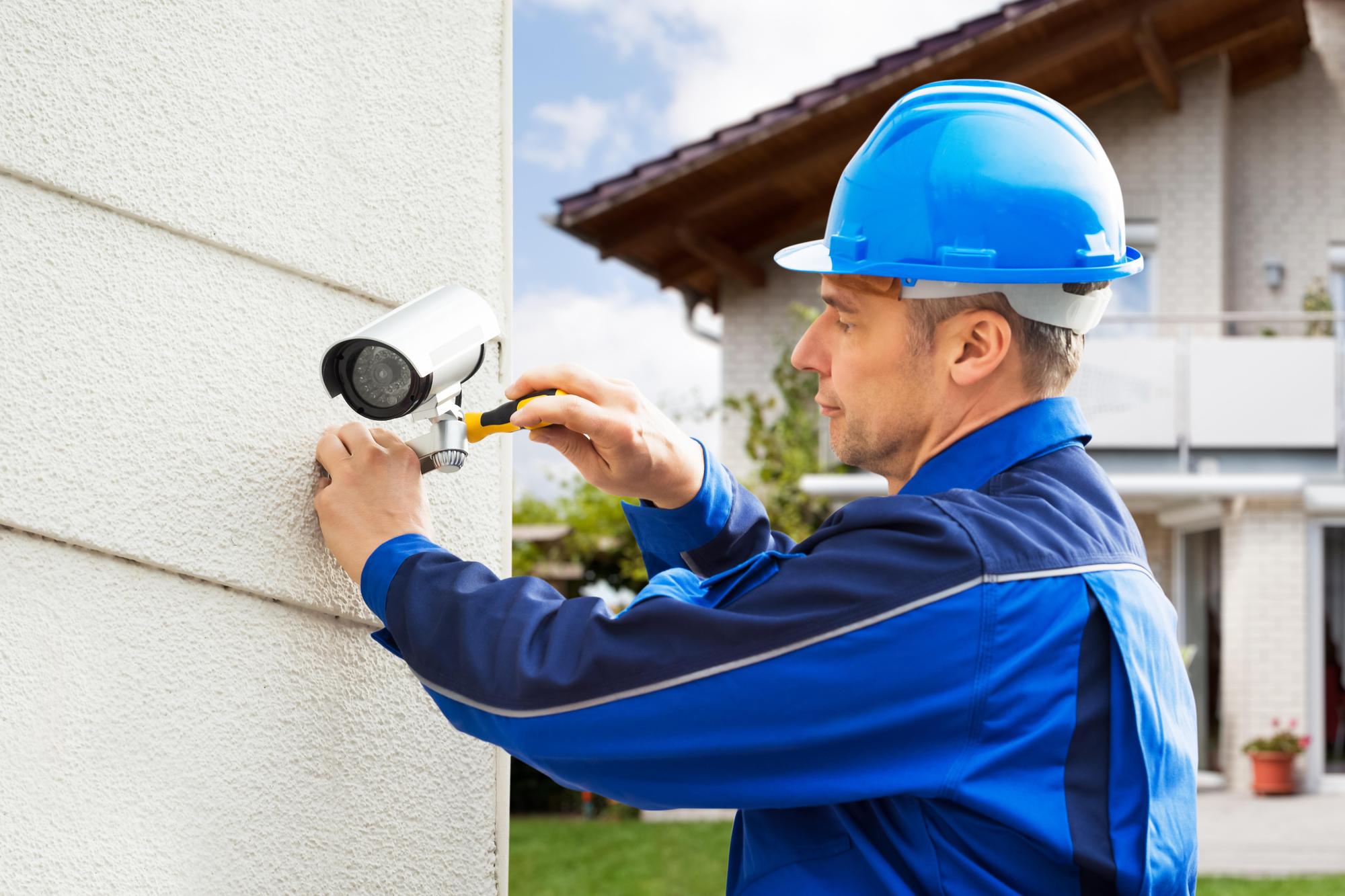 Profissional Técnico de Câmera de Segurança CCTV