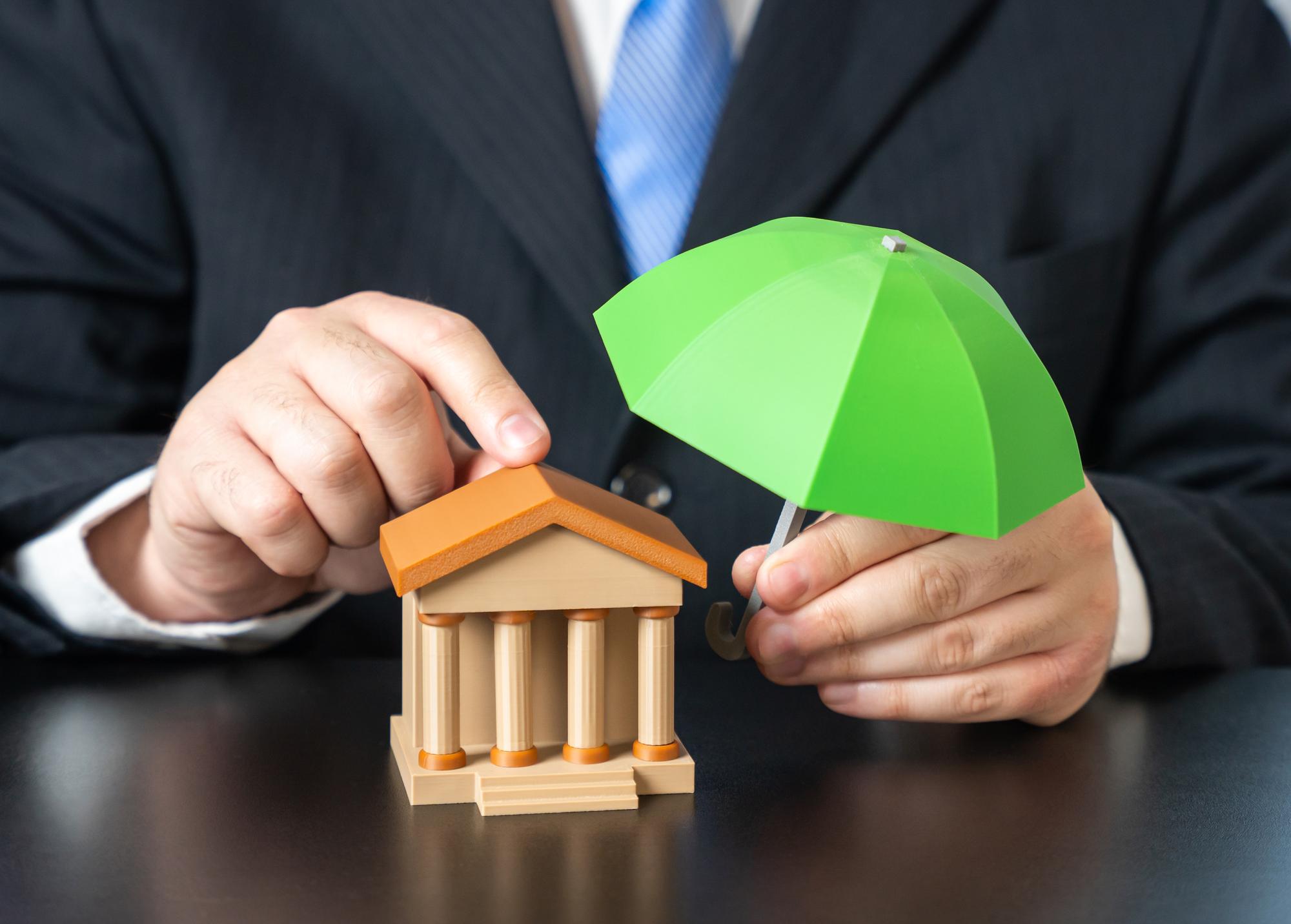 The bank is under the protection of a green umbrella Additional bank financing and improved