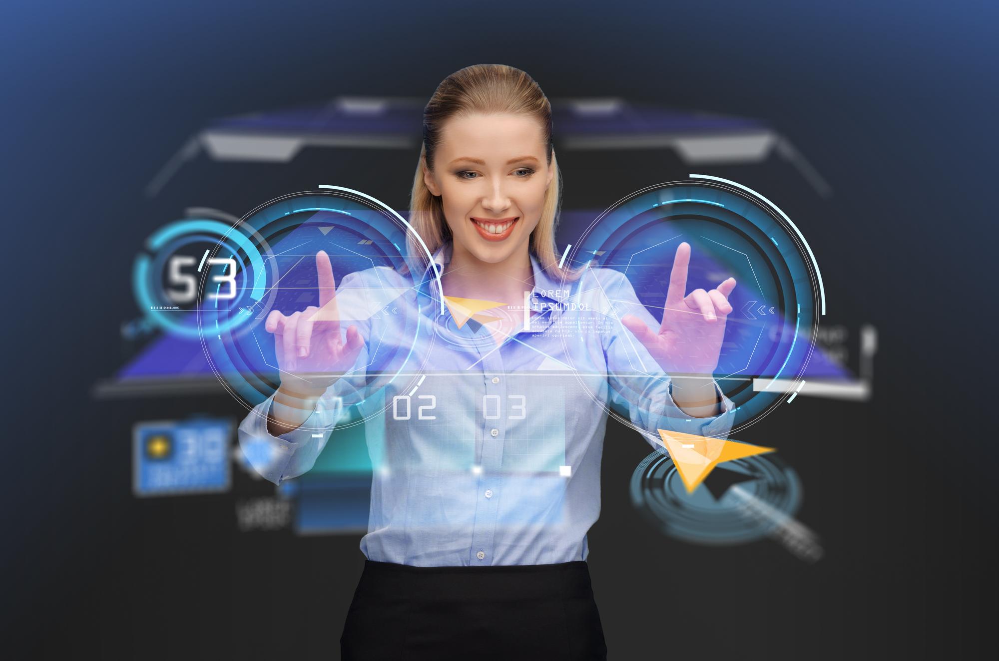 Gráfico de funil de vendas digital mostrando a transição de visitantes para leads qualificados em ambiente tecnológico com estética em tons de lilás