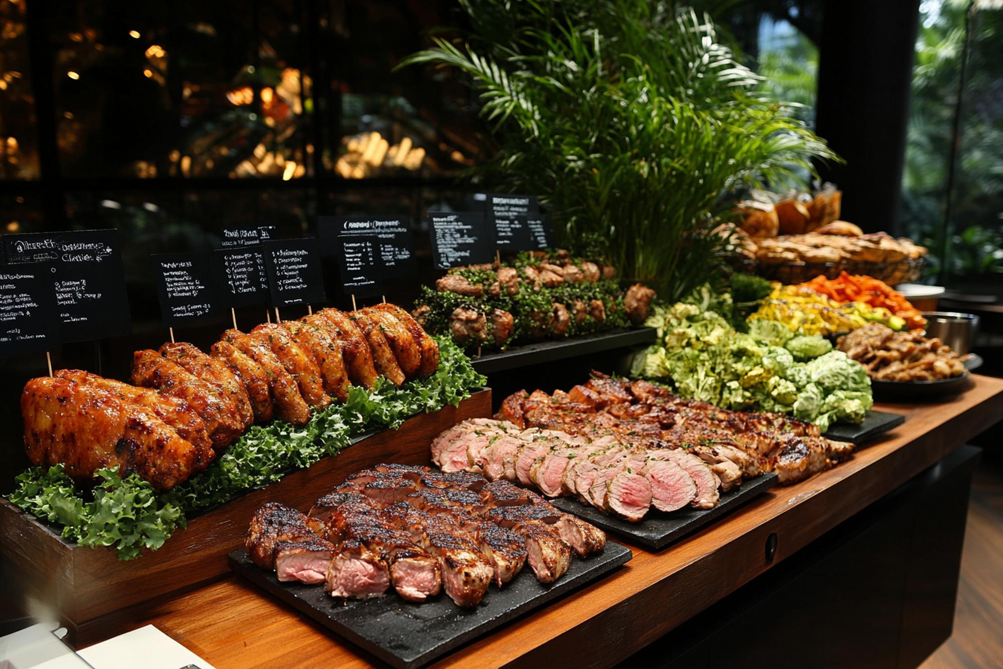 Alimentos deliciosos para o evento do Dia Mundial da Alimentação